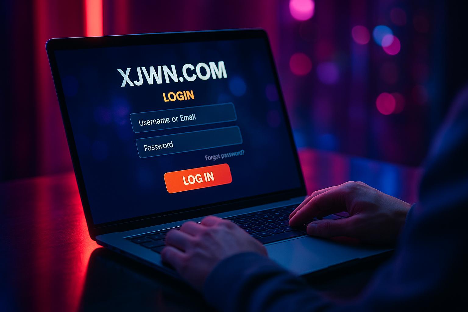Criar uma nova Conta no plataforma XJWIN.COM